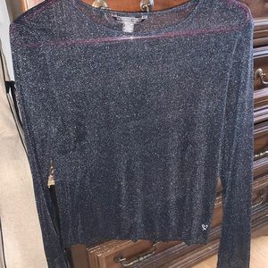 Sheer Glitter VS Top